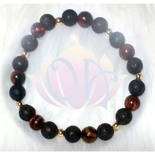 PULSEIRA ANCESTRAL - OLHO DE DRAGÃO (C/ PEDRAS PRECIOSAS) PULSEIRA ANCESTRAL - OLHO DE DRAGÃO (C/ PEDRAS PRECIOSAS)